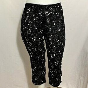🦋Catherine's Sleepwear Astrology Pajama Crop Sleep Pants size 2x 22-24